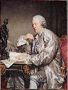 Jean-Baptiste Greuze Portrait de Claude Henri Watelet oil